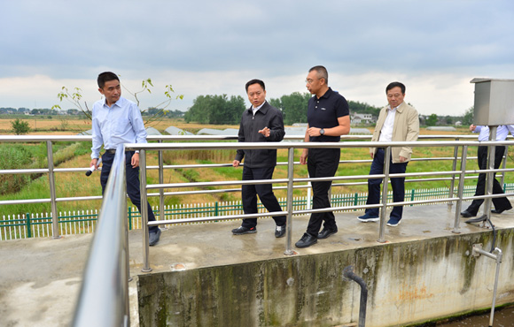 细化举措、凝聚合力，扎实推进环巢湖流域水环境综合治理——省长李国英一行调研长临河镇污水处理厂
